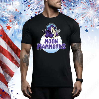 Erie Seawolves Br Moon Mammoths New Tee Shirt