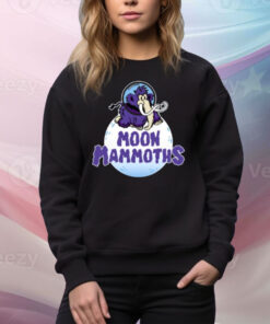 Erie Seawolves Br Moon Mammoths New Tee Shirt