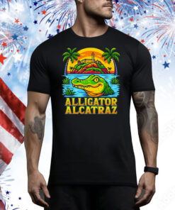 Florida Everglades Alligator Alcatraz Tee Shirt