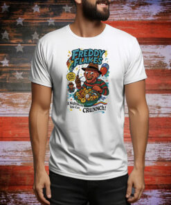 Freddy Flakes Free Glove Inside A Nightmare You Can Crunnch Tee Shirt