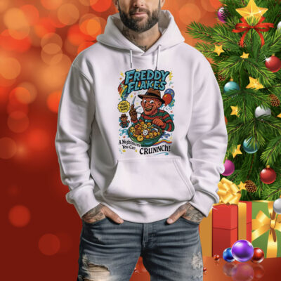 Freddy Flakes Free Glove Inside A Nightmare You Can Crunnch Tee Shirt