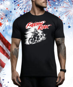 Freedom Rider Skeleton Motor Tee Shirt