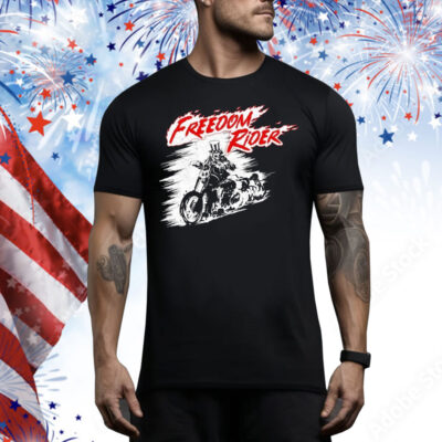 Freedom Rider Skeleton Motor Tee Shirt