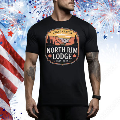 Grand Canyon North Rim Lodge 1937–2025 Tee Shirt