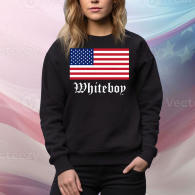 Hang Over Gang Whiteboy Stars & Stripes Tee Shirt