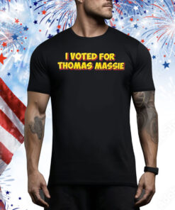 I voted for Thomas Massie Tee Shirt