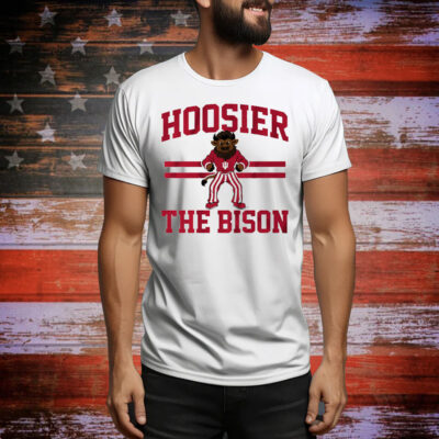 Indiana Hoosiers Hoosier The Bison Tee Shirt