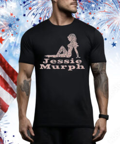 Jessie Murph Rhinestone Silhouette Tee Shirt