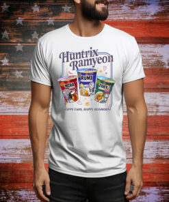 KPop Demon Hunters Huntrix Ramyeon Tee Shirt