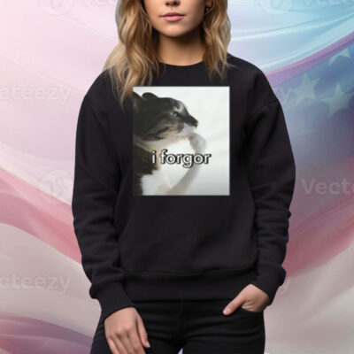 Limted I Forgor Cat Tee Shirt