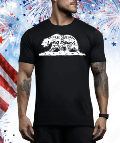 Long Beach State Of The Month Bear Tee Shirt