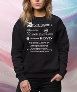 MGM Resorts Genting Boyd Vegas Tee Shirt