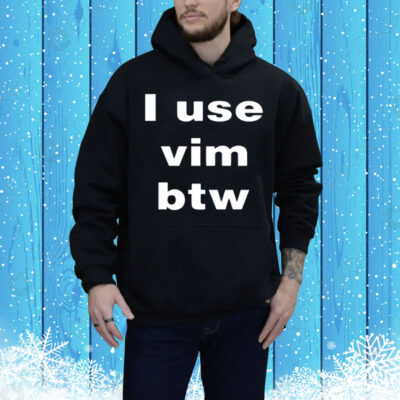 Madison I Use Vim Btw Tee Shirt