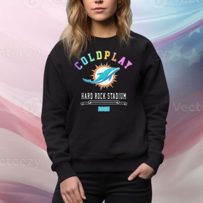 Miami Dolphins Coldplay hard rock stadium Tee Shirt