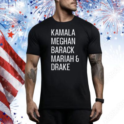 Michelawariebi Kamala Meghan Barack Mariah And Drake Tee Shirt