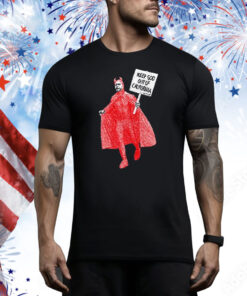 Missing Link Keep God Out Of California Cali Devil Tee Shirt