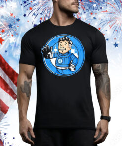 Mr. Fantastic X Vault Boy Fantastic Boy Tee Shirt