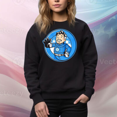 Mr. Fantastic X Vault Boy Fantastic Boy Tee Shirt