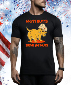 Mutt Butts Drive Me Nuts Dog Tee Shirt