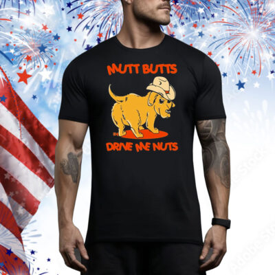 Mutt Butts Drive Me Nuts Dog Tee Shirt