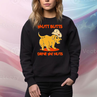 Mutt Butts Drive Me Nuts Dog Tee Shirt