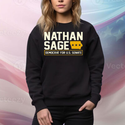 Nathan Sage Democrat For U.S. Senate Tee Shirt
