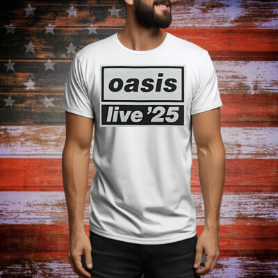 Oasis Live 25 tour Tee Shirt