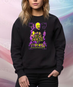 Official Hell House LLC New York’s Scariest Haunted House Tour Never Stop Recording Tee Shirt