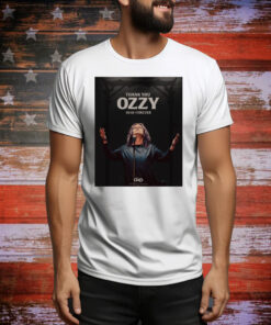 Official Louder Than Life The Prince of Darkness Thank You Ozzy Rest in peace Ozzy Osbourne 1948-Forever Poster Tee Shirt