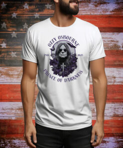 Ozzy Osbourne Prince Of Darkness Tee Shirt
