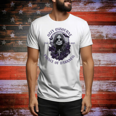 Ozzy Osbourne Prince Of Darkness Tee Shirt