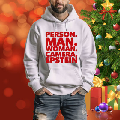 Person Man Woman Camera Epstein Tee Shirt