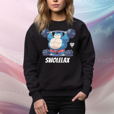 Pokemon Snorlax Swolelax Parody Gym Lover Tee Shirt
