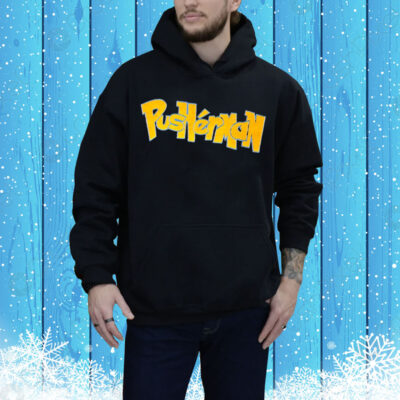 Pusherman Pokemon logo Tee Shirt