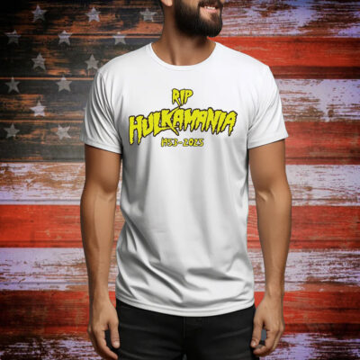 RIP Hulkamania 1953–2025 Tee Shirt
