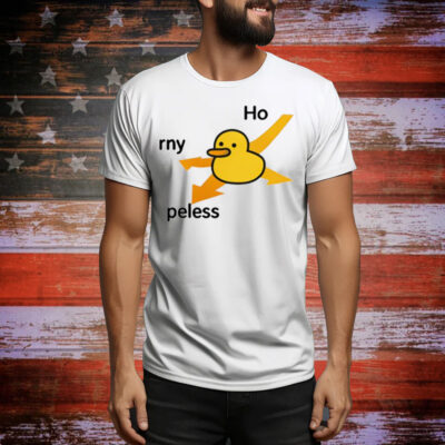 Rny Peless Duck In Distress Tee Shirt