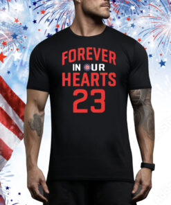 Ryne Sandberg Forever 23 In Our Hearts Tee Shirt