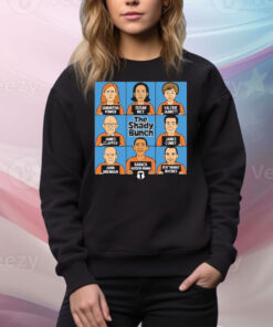 Samantha Power Susan Rice Valerie James Clapper James Comey John Barack Hussein Obama Ben Hamas Rhodes The Shady Bunch 2.0 Tee Shirt