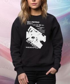 Sex Pistols 1976 Manchester Lesser Free Trade Hall Tee Shirt