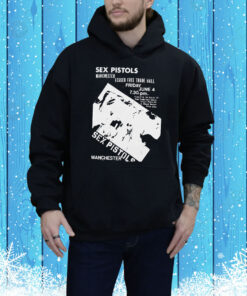 Sex Pistols 1976 Manchester Lesser Free Trade Hall Tee Shirt