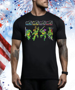 Teenage Mutant Ninja Turtles Gaming Tee Shirt