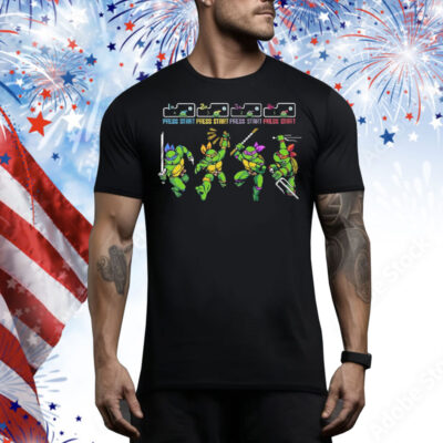 Teenage Mutant Ninja Turtles Gaming Tee Shirt