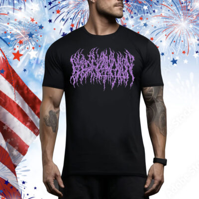 The Blood Incantation Purple Logo Tee Shirt