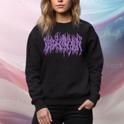 The Blood Incantation Purple Logo Tee Shirt