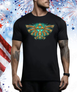 The Legend of Zelda courage to protect the land Tee Shirt