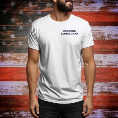 Thomas Garrard Vet War Eagle Tennis Camp Tee Shirt