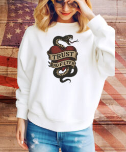Trust no filter snake Tee Shirt