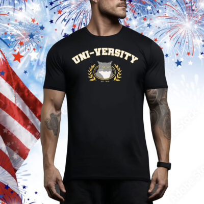Unico Uni-Versity Est 2020 Cat Tee Shirt