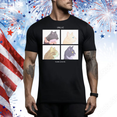 Unillaz Feline Good Inc Cats Tee Shirt