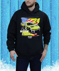 William Byron #24 Raptor Patriotic Hendrick Motorsports Nascar Tee Shirt